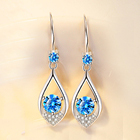 pendiente dos simen azul 2.36